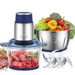 KOIOS Small Food Processor with 2 B