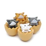 BHOOLU&GOOLU Cute Baby Cat - 4 Pcs/Set