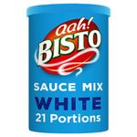 Bisto Deliciously Creamy White Sauce Mix, 185 g Drum (Pack of 1)