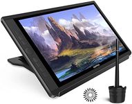 Drawing Tablet with Screen, 15.6'' XOPPOX Graphics Drawing Monitor Pen Display with 1080P Full Laminated Screen,Tilt 8192 Levels Battery-Free Stylus,Adjustable Stand,Compatible for Window/Mac