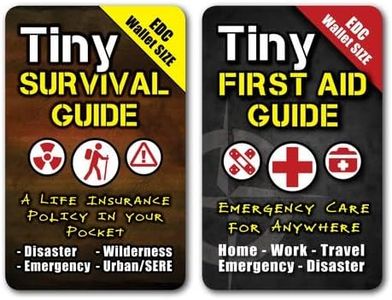 Tiny Survival Guides: A Life Insurance Policy in Your Pocket - The Ultimate “Survive Anything” Everyday Carry: Emergency, Disaster Preparedness Micro-Guide (1 Tiny Guide & 1 Tiny Field Guide)