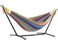 Vivere Double Cotton Hammock with S