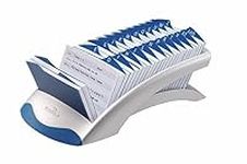 Durable TelIndex Desktop Address Card Holder | Includes 500 Pockets | Includes A-Z Index | Made from Plastic