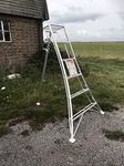 Tripod Ladder Aluminium Arborist, 1 leg Adjustable 1.8m, 2.4m, 3m 3.3m and 3.6m available (2m)