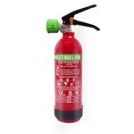 Multimax Lithium-Ion Fire Extinguisher - All Fires Fire Extinguisher for Home, Car & Buisness Use (1 Litre)
