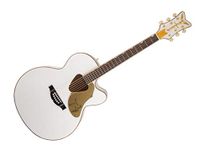 Gretsch Rancher Falcon Jumbo Acoustic Electric Guitar White Finish