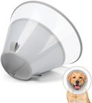Joypig Dog Cone Collar with Soft Padding to Stop Licking, Elizabeth Recovery Collar After Surgery for Large Medium Small Dogs, Comfortable Pet Head Cone Alternative for Neutering Spay Injury
