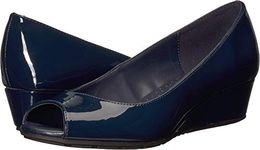 Bandolino Women's Candra Pump, Navypatent, 5 UK