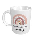 Yipaidel Mama in The Making Mug Rainbow Baby Mama Coffee Mug, Mothers Day Christmas Birthday Gifts Mom from Son, Daughter, Husband, Father, Mother 11 Ounce White Ceramic with Gift Box