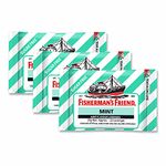 Fisherman's Friend Mouth Freshener, Refreshing and Cool Lozenges - Mint, 22 count each (Pack of 3)