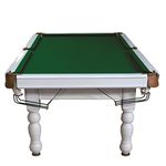 ANERA KHALSA Gymnastic Works Snow White Billiard Pool Table|Adults/Sports Person|Professional|Skill|Fun|Club|Pool Table|Snooker With All Accessories|Skill|Fun|Club|Indoors Set-1