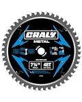 CRALY 7-1/4 Inch 48 Teeth Steel and