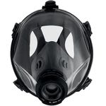 MIRA SAFETY M Certified Full Face Gas Mask Respirator - 1 Year Full Manufacturer Warranty Mask (CM-i01 Black)