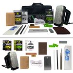 Demon Podium Ski Snowboard Tune Kit with Iron and Premium Universal Wax Kit