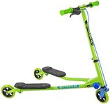 Yvolution Fliker A1 Scooter for Kids Ages 4-7 Foldable, with Handbrake, Maximum Load 50kg, 3 wheels Toddler Scooter Suitable for Boys and Girls