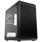 Cooler Master MasterBox Q300L V2 - mATX Mini-Tower Case, 1 x 120mm Pre-Installed Rear Fan, Tempered Glass Panel, Clean Routing, Multiple Cooling Options & USB 3.2 Gen 2x2 Type-C 20GB/s