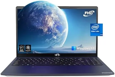 NIMO 15.6 FHD Student Laptop, 16GB RAM, 1TB SSD, Backlit Keyboard, Fingerprint, Intel Pentium 4 Core N100 (Beat to i3-1115G4, Up to 3.4GHz), WiFi 6, IPS Computer, Numpad, Win 11, Blue