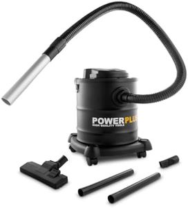 Powerplus Aspirateur cendre électrique POWX308-1 vide cendres 200W pour BBQ, poêle à bois, brûleur - réservoir 20l - max. 60°