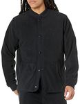 Amazon Essentials Men's Regular-Fit Recycled Polyester Microfleece Bomber Jacket (Available in Tall) (Previously Amazon Aware), Black, XL Tall