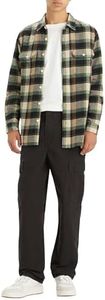Levi's Men's XX Cargo Straight Casual Khaki, Meteorite Canvas, 34W / 32L