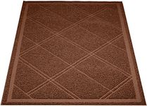 Amazon Basics Cat Litter Mat, Brown, 24" x 35"