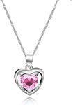 Uloveido Platinum Plated Heart Shap