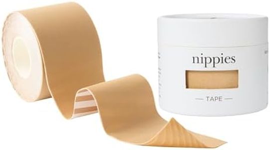 Nippies Creme Breast Lift Tape - 2-inch Wide Adhesive Fashion Tape For Skin and Body, Invisible Under Clothing