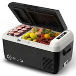 Kilig Subzero 30D Electric Car Fridge Freezer Cooler 12V Car Refrigerator With 30L Capacity Dual Zone 12 Volt Fridge Freezer, Portable Plug in Cooler for Car, Camping, Vehicles, RV, SUV, Travel