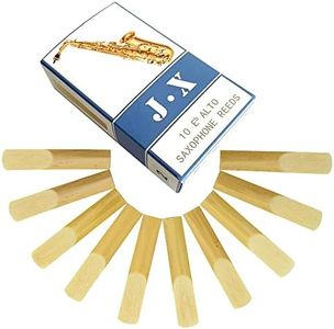 NICAVKIT 10 Pack Alto Saxophone Reeds 2.0/2.5/3.0, Alto Sax Reeds Strength 2.0 with Storage Box, Traditional Reeds for Alto Saxophone