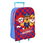 TDL Kids Standard Folding Trolley Hand Luggage Bag Backpack for School Travel Holidays Paw Patrol