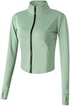 Gihuo Women's Athletic Full Zip Lig