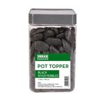 Black River Pebbles, Pot Toppers, 2.2Kg