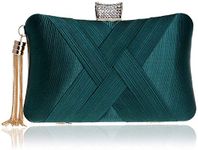 TOOBA Women's Beautiful Flower Box Clutch Bag | Detachable Chain Sling Strap| Ladies Purse Wallet