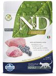 FARMINA N&D Prime Dry Cat Food, Adult, Grain-Free, 0.3-kg, Lamb and Blueberry