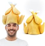 funny hat Roasted Turkey Hats Funny Thanksgiving Party Accessories for Women Men Kids