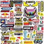 3 Pictures Motorcycle Stickers,Racing Sticker,Vinyl Decal Sticker,Car Decal,Skateboard Stickers Pack,Suitable for Motorcycles,Cars,Racing Cars,Helmets,etc