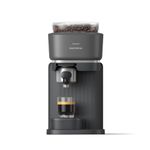 Philips Baristina Espresso Machine - Real espresso, made simple. Compact coffee machine, natural black with black portafilter, 16 bar pump pressure, automatic grinder, Cafe Crema (BAR300/60)
