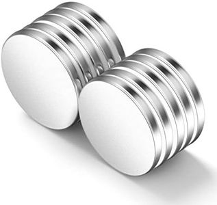 Neosmuk Rare Earth Magnets, Super Strong Magnet Heavy Duty for Craft, Neodymium Magnets with Adhesive Backing for Board, Thin Powerful Large and Industrial Magnets Stick for Cabinet, Refrigerator