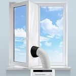 AeroGlo Air Conditioner Window Kit 400cm, Universal AC Window Seal for Portable Air Conditioner and Tumble Dryer, Air Conditioner Window Seal With Drawstring Easy to Install,No Need to Drill