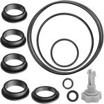 POOLOOP Replacement Sand Filter Pump Parts Repair Set Compatible with Intex Sand Filter Pumps, Air Release Valve & O-Rings