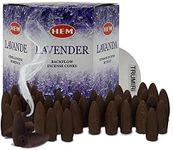 Lavender Backflow Incense Cones for