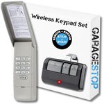 Garage Stop for Liftmaster Garage Door Opener Remote and Wireless Keypad Set (877LM, 893LM)