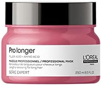 L'Oréal Professionnel Strengthening Hair Mask for Long and Thin Hair, with Filler A-100 & Amino Acids, Expert Series, Pro Longer Mask, 250 ml