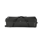 TENBEST 47"/120cm Rolling Camera Case for Photo Studio Gear, Photo Studio Equipment Trolley Case, Camera Bag with Wheels for Studio Lights and Light Stands, Trade Show Case