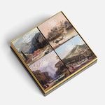 Tea Culture of the World - Tea Estates of India | 4 Tea Flavors, 25g Loose Whole Leaf Tea Gift Set | Assam, Nilgiri, Kashmiri Kahwa, Darjeeling Tea