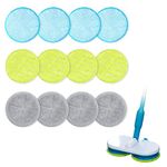 16 cm Microfibre Pads Suitable for Hurricane Floating Mop M30457