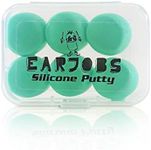 Earjobs™ Silicone Putty Ear Plugs Standard Pack (3 pairs w/Carry Case), Aus Best Earplug for Sleeping, Snoring, Swimming