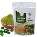 SVATV Natural Moringa Powder (Moringa Oleifera Leaf Powder) | Rich in Antioxidants | Moringa Tea - 227 Grams, Half Pound