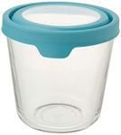 Anchor Hocking 11839AHG17 Storage & Food Preperation Glass, 7-Cup Tall, Mineral Blue