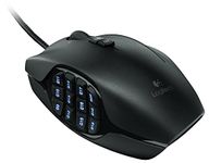 Logitech G600 MMO Gaming Mouse, Black (910-002864)